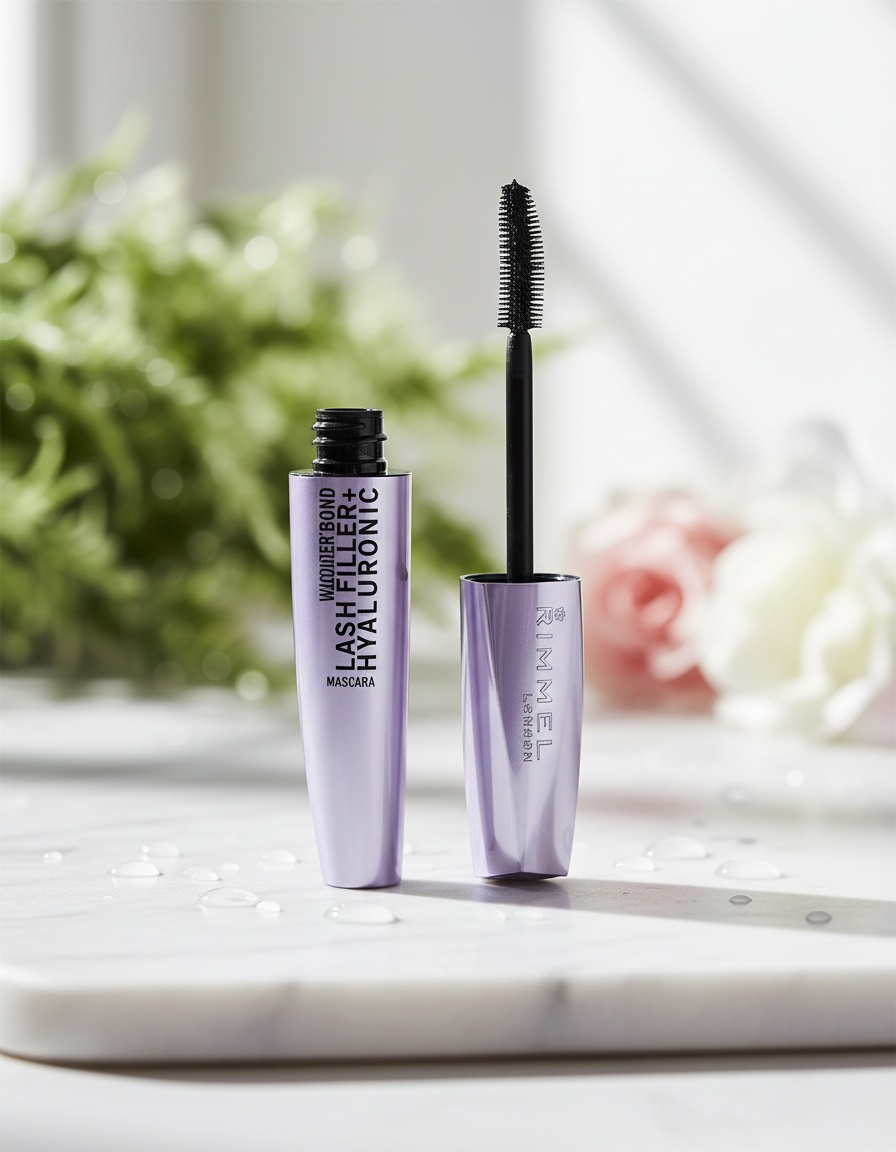 Rimmel London WONDER'BOND hyaluronic acid eyelash filler #02-Brown 11 ml - Afbeelding 2