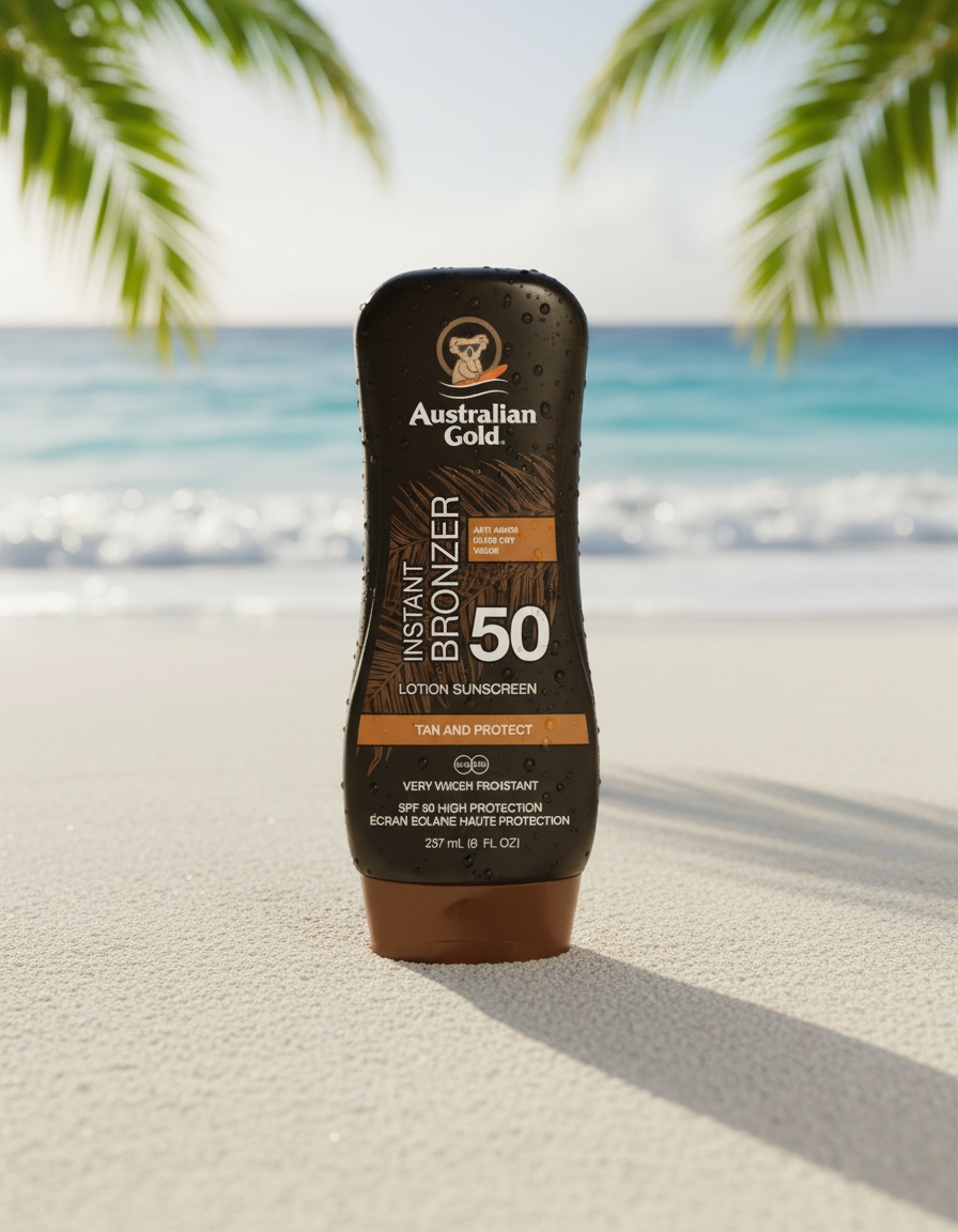 Australian Gold SUNSCREEN SPF50 lotion with bronzer 237 ml - Afbeelding 2