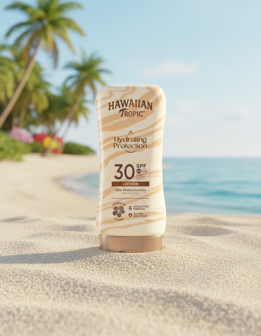 Hawaiian Tropic SILK HYDRATING PROTECTION sun lotion SPF30 180 ml - Afbeelding 2