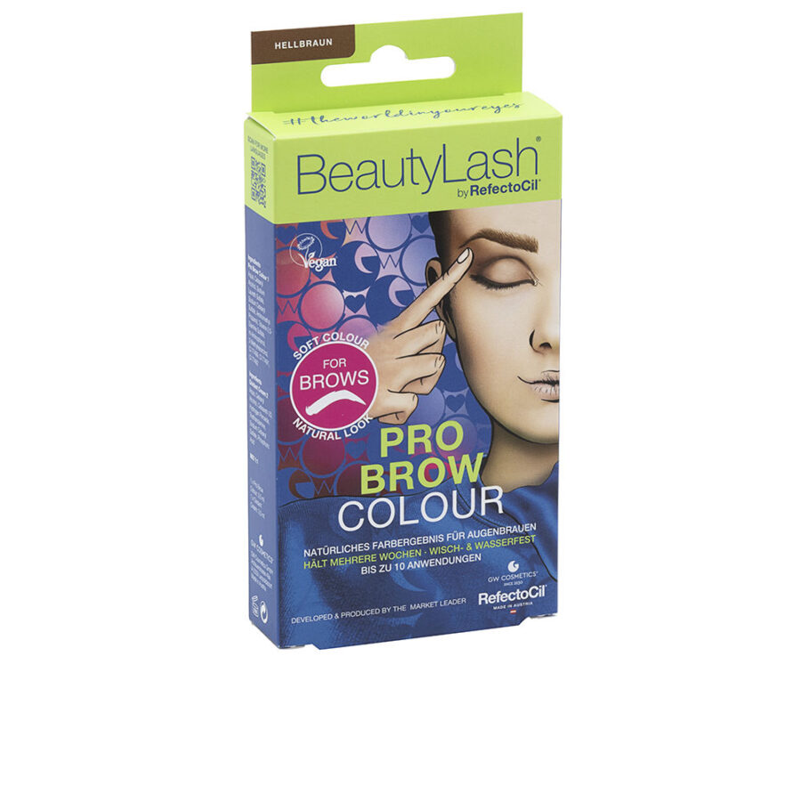 Refectocil BEAUTYLASH PRO BROW COLOUR eyebrow tint kit #Light Brown 1 unit