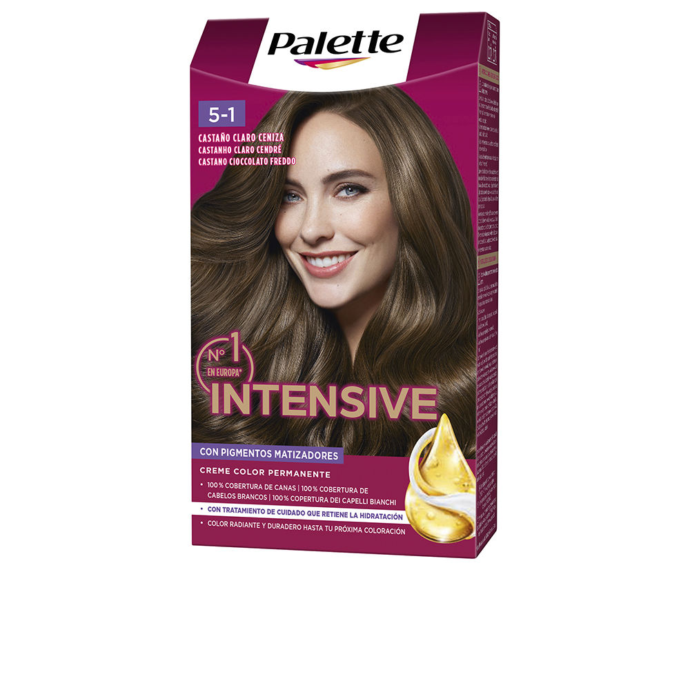 PALETTE INTENSIVE dye #5.1-light ash brown 1 unit