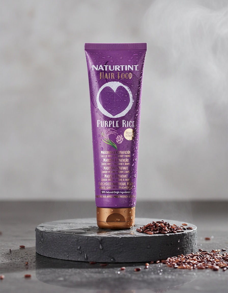 Naturtint HAIR FOOD purple rice mask 150 ml - Afbeelding 2