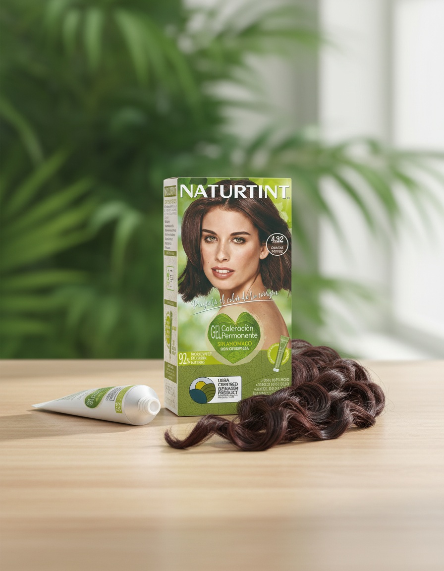 NATURTINT ammonia-free dye #4.32-Intense Chestnut 170 ml - Afbeelding 2