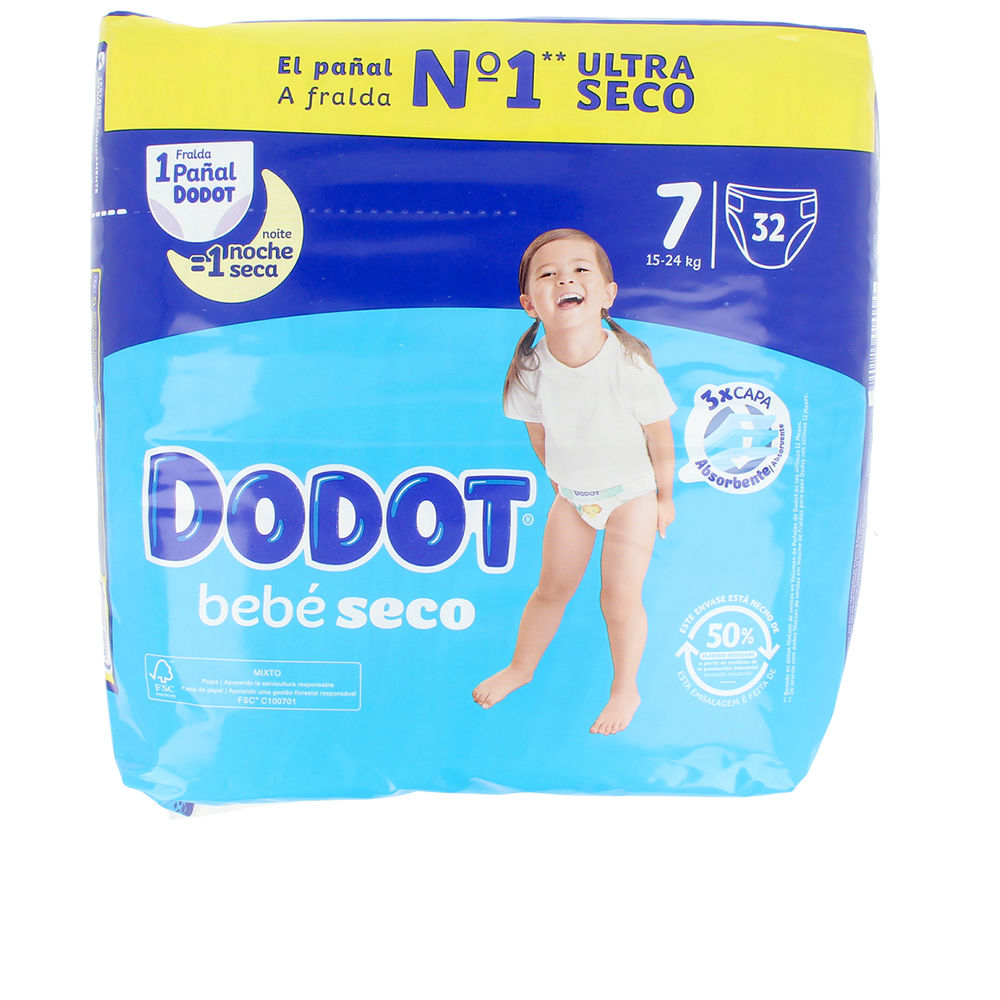 DODOT STAGES size 7 diapers 15-24 kg 32 units