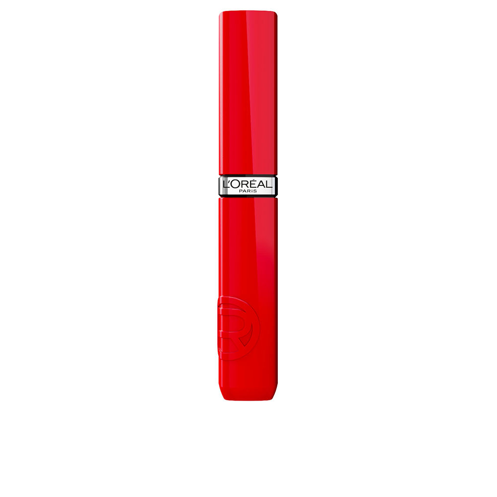 L'orÉal paris INFALLIBLE LAQUE vinyl effect liquid lipstick #410 Rouge Poppy 4.3 ml