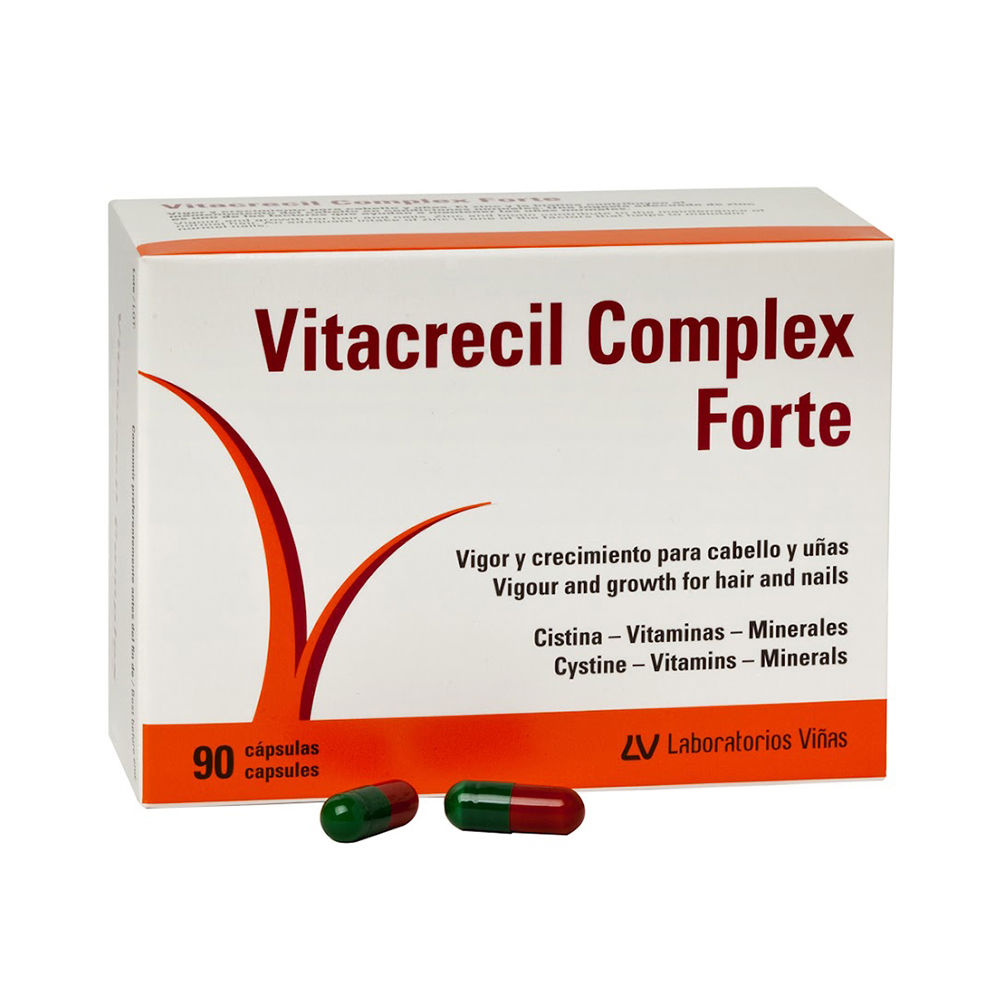 VITACRECIL COMPLEX FORTE hair and nails capsules 90 units