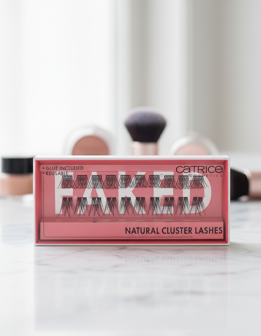 Catrice FAKED NATURAL CLUSTER eyelashes 1 u - Afbeelding 2