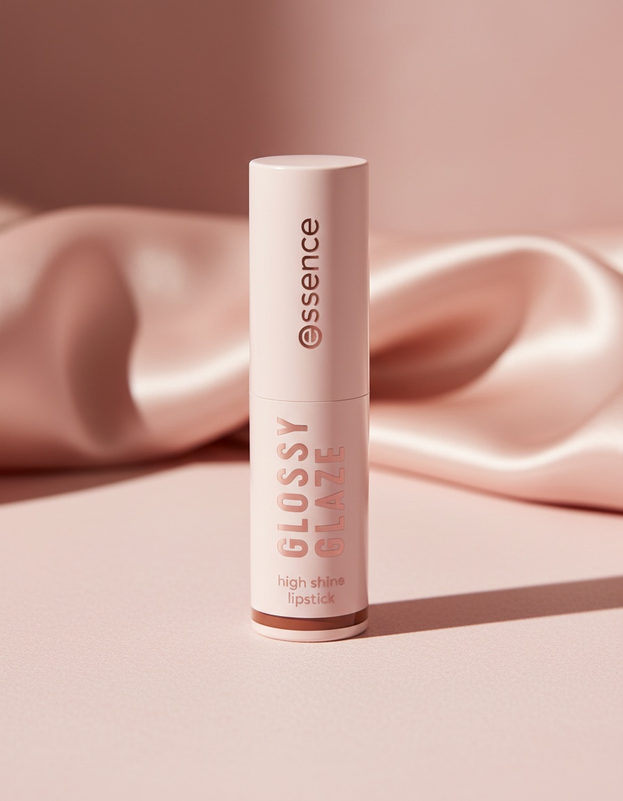 Essence GLOSSY GLAZE Glossy Lipstick #01-Livin La Vida Mocha 1.90 gr