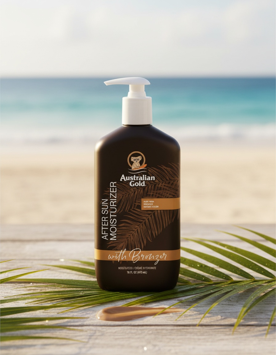 Australian Gold AFTER SUN MOISTURIZER body cream with bronzer 473 ml