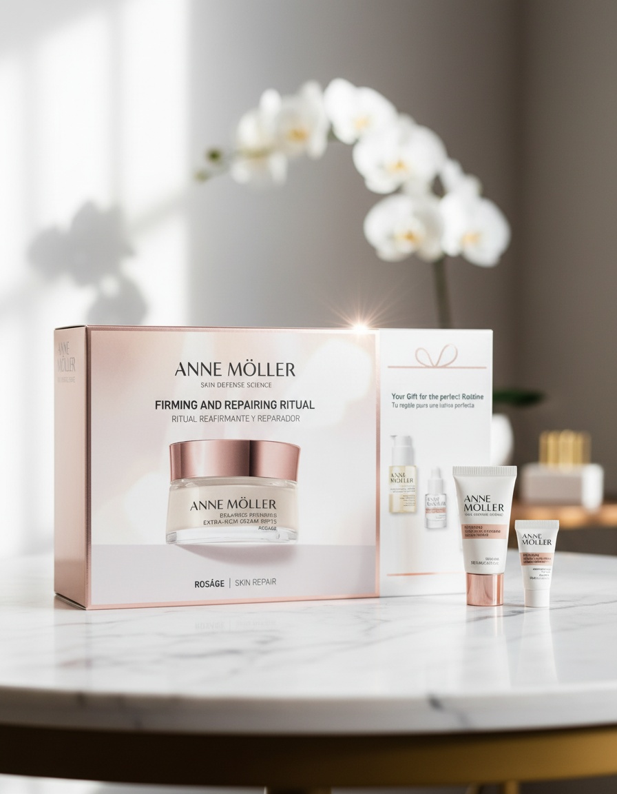Anne MÖller ROSÂGE EXTRA RICH REBALANCING REPAIRING CREAM SPF 15 SET 4 pcs - Afbeelding 2