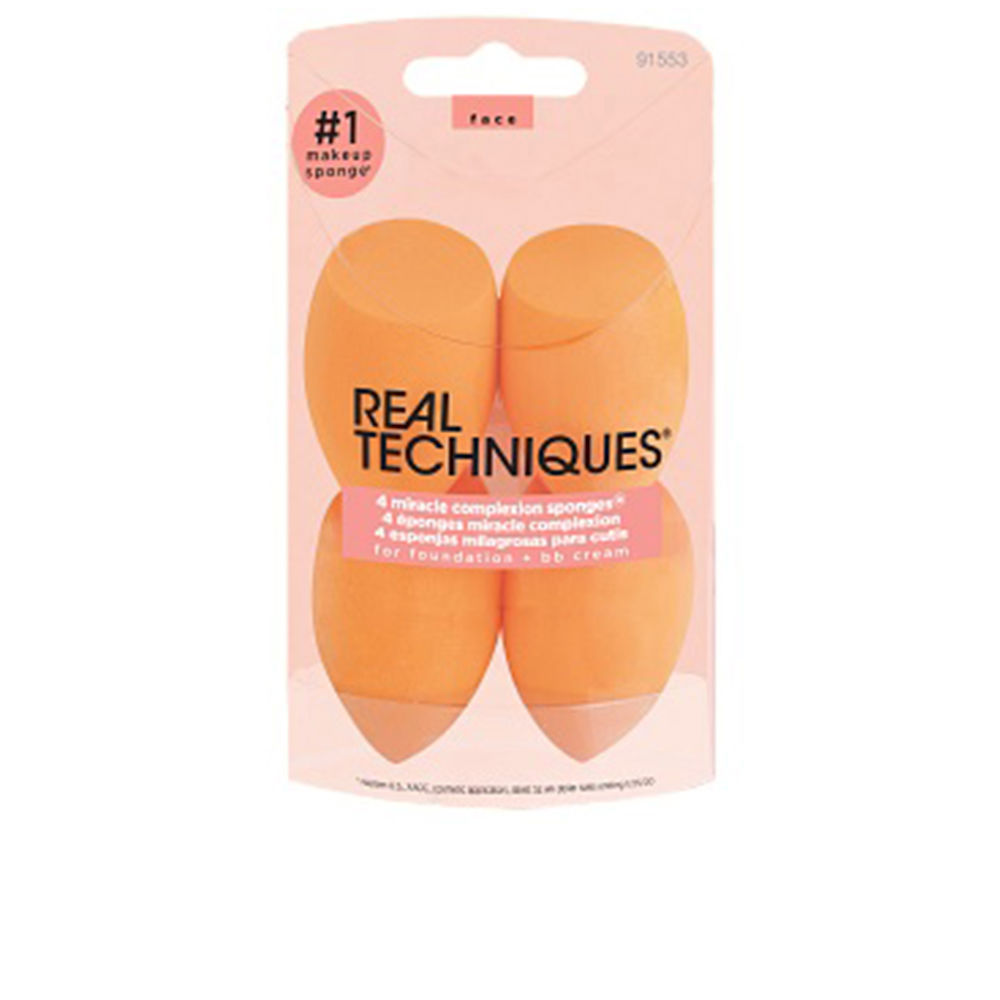 Real Techniques MIRACLE COMPLEXION SPONGE PACK 4 pcs
