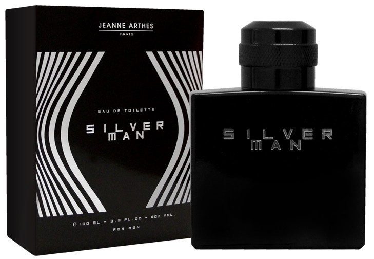 Jeanne Arthes Silver Man Eau de Toilette 100ml Spray