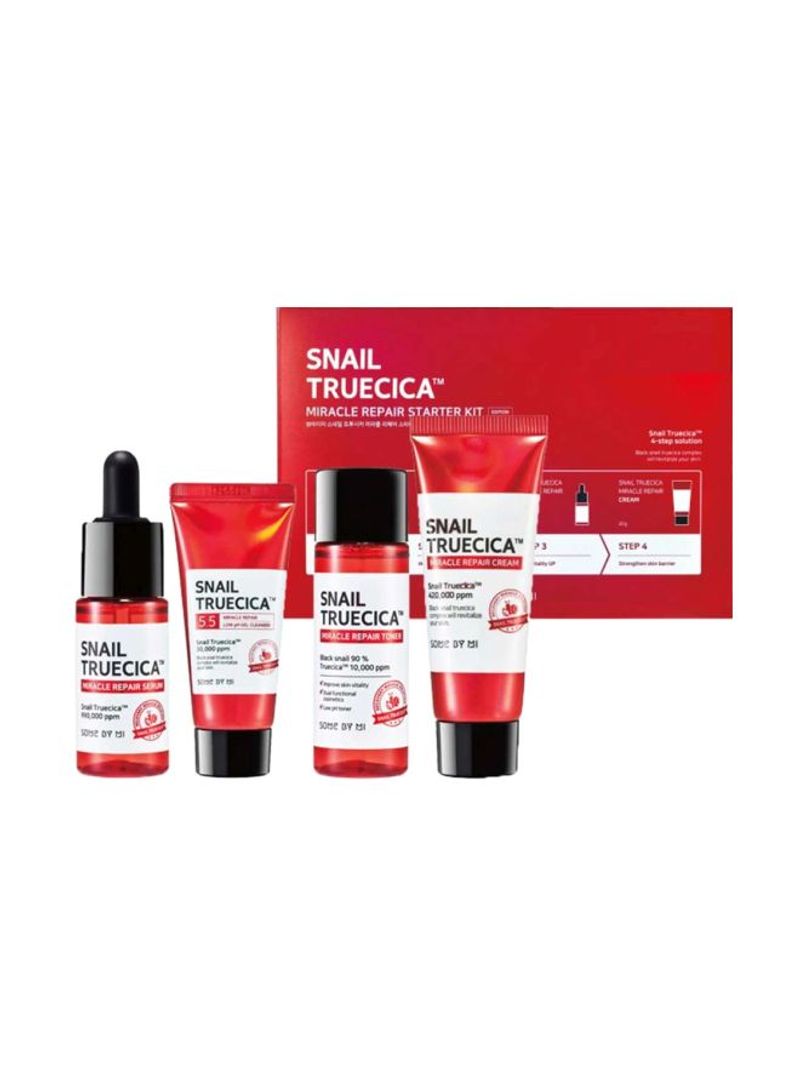 Some By Mi Snail Truecica Miracle Repair Starter Kit 4 Pieces