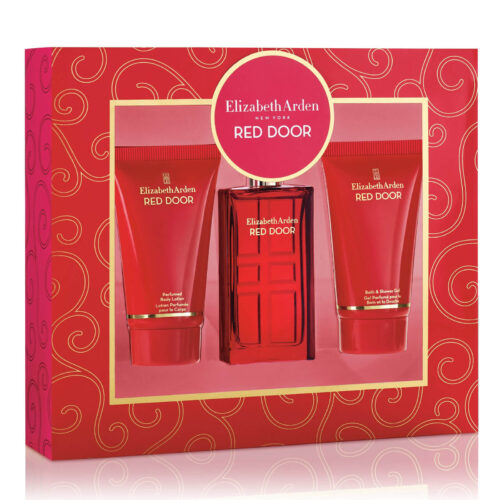 Elizabeth Arden Red Door Geschenkset 30ml EDT + 50ml Geparfumeerde Body Lotion + 50ml Bad & Douchegel
