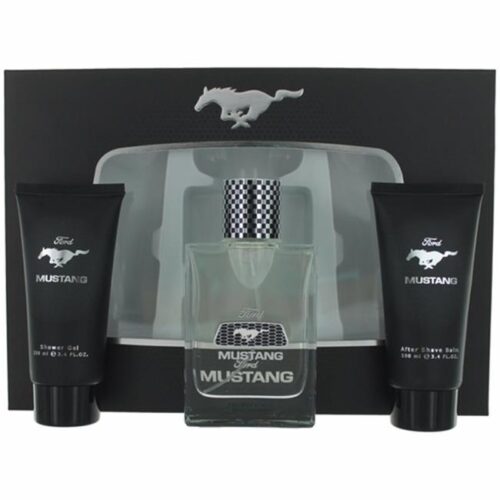 Mustang Ford Mustang Geschenkset 100ml EDT + 100ml Aftershave Balsem + 100ml Douchegel