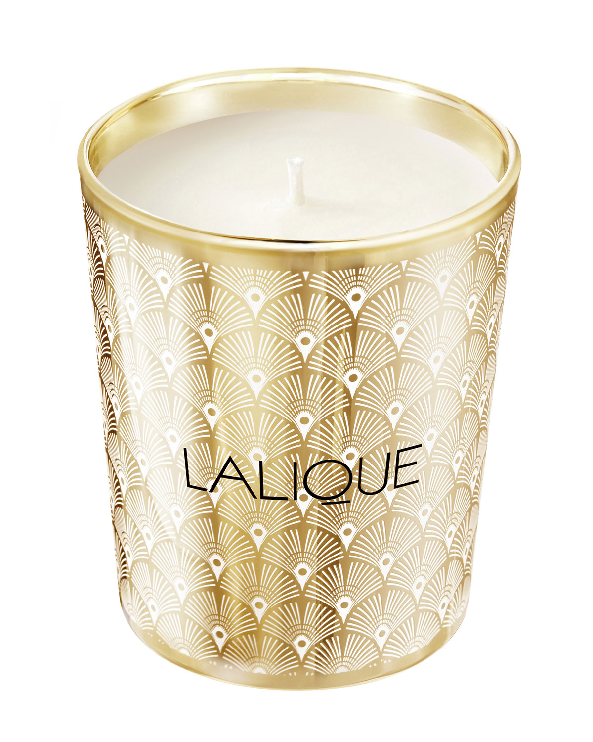 Lalique Kaars 190g - Noir Premier Plume Blanche 1901