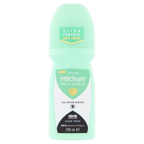 Mitchum Women Invisible Clear Fresh Roll On 100ml