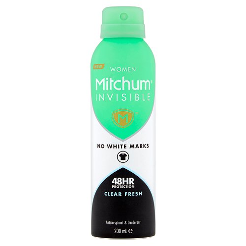 Mitchum Women Invisible 48HR Clear Fresh Antiperspirant & Deodorant Spray 200ml