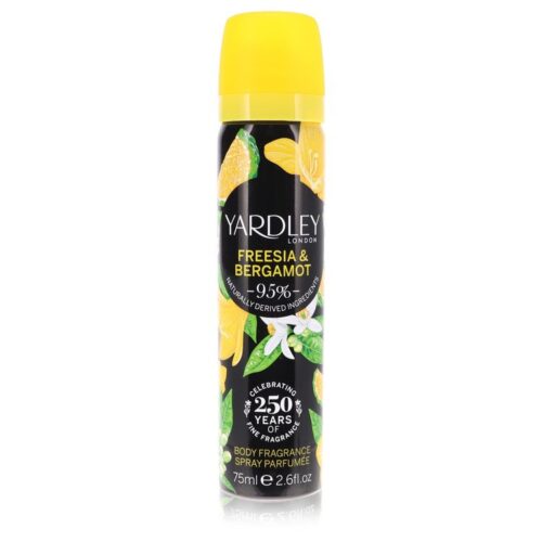 Yardley London Freesia & Bergamot 75ml Body Spray