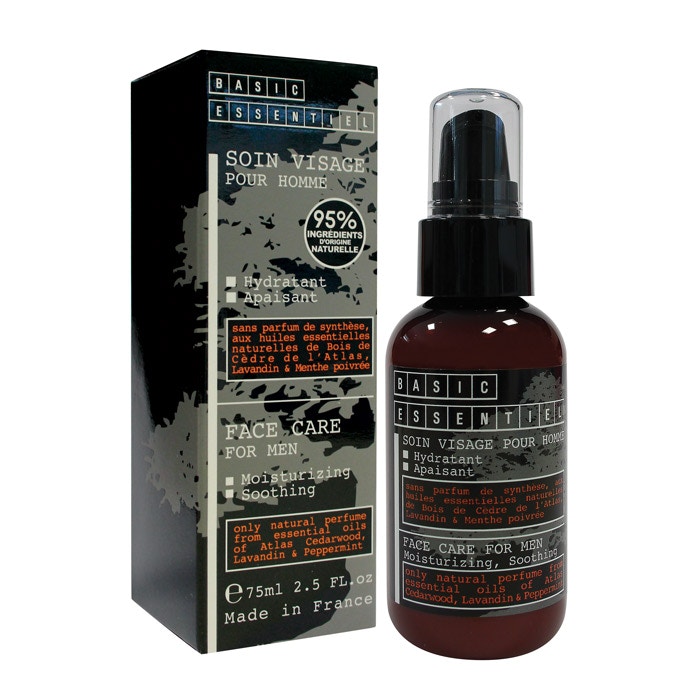 Basic Essentiel Face Care For Men Moisturizing Soothing Crème 75ml
