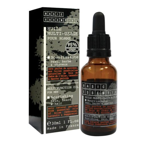 Bare Essentiels Multifunction For Men Nourishing Skin Baard & Haarolie 30ml