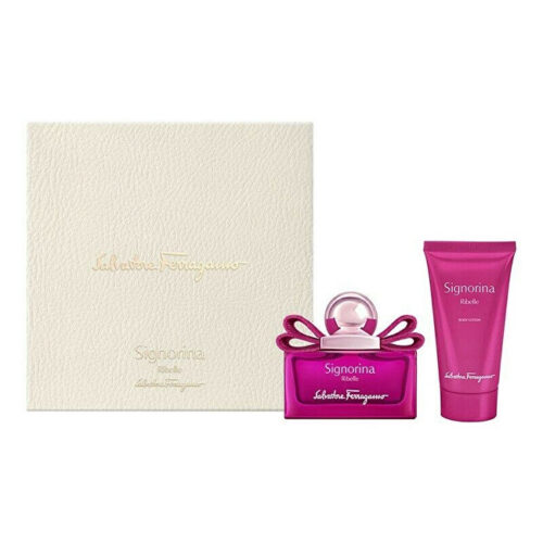 Salvatore Ferragamo Signorina Ribelle Geschenkset 30ml EDP + 50ml Body Lotion