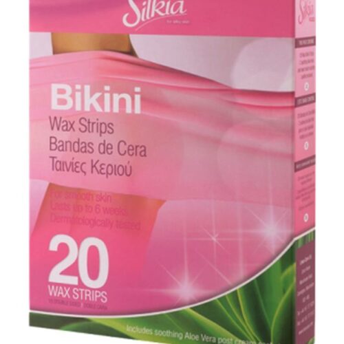 Silkia Aloe Vera Bikini Wax Strips 20 Stuks