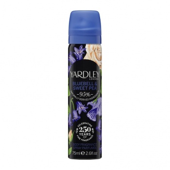 Yardley English Bluebell & Sweet Pea 75ml Body Spray