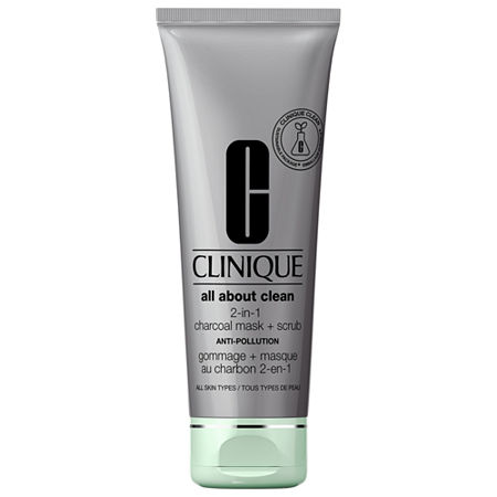 Clinique All About Clean 2-in-1 Anti-Pollution Charcoal Masker & Scrub 100ml