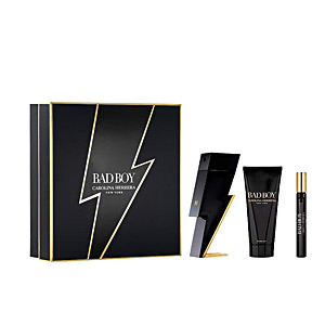 Carolina Herrera Bad Boy Geschenkset 100ml EDT + 100ml Shower Gel + 10ml EDT