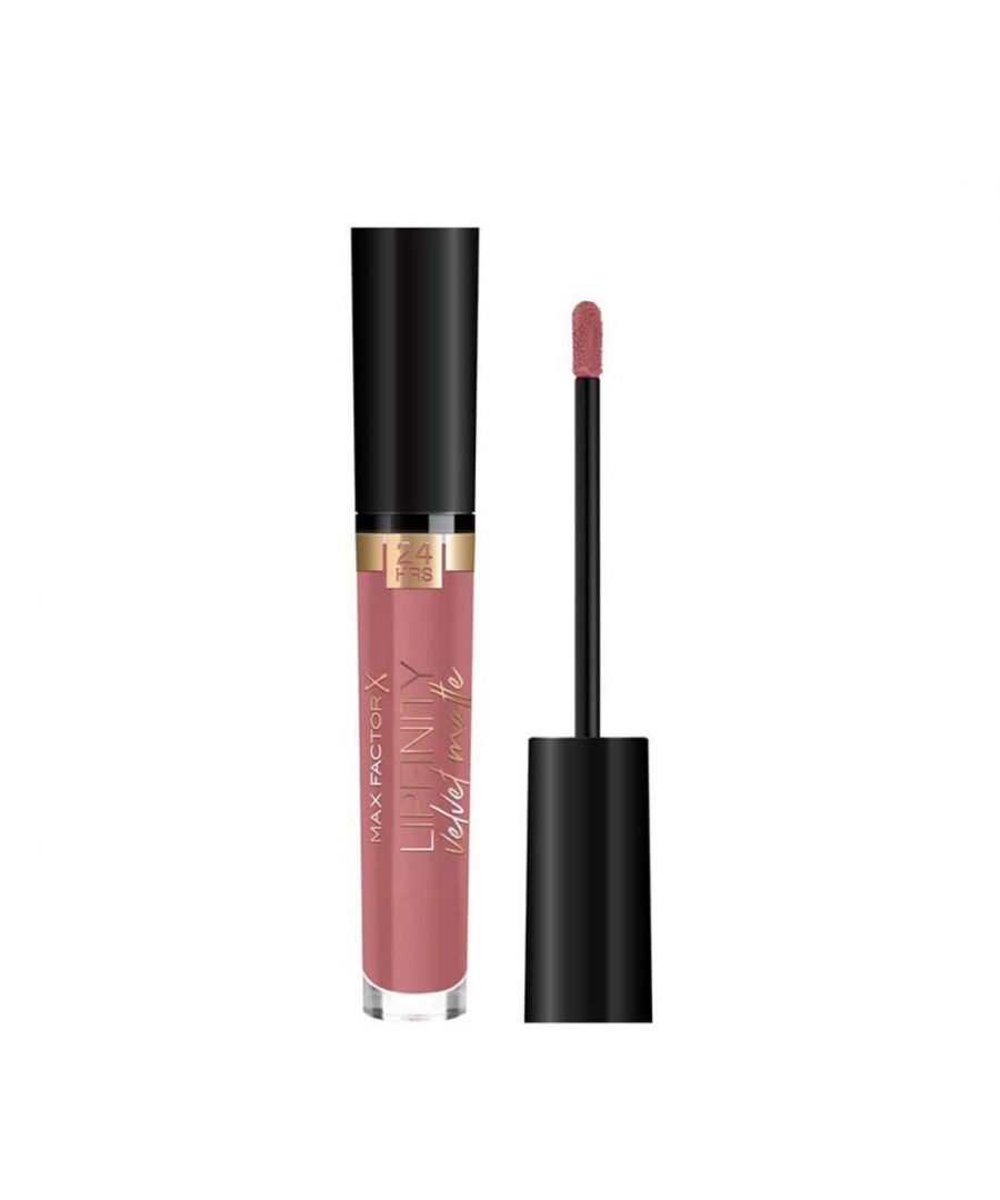 Max Factor Lipfinity 24 Hour Velvet Matte Lipstick 2.3ml - 65 Vanity Brown