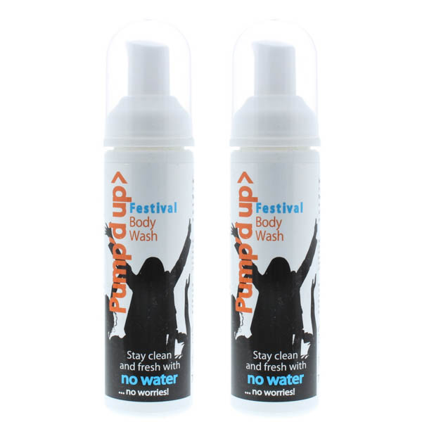 Pump'd Up No Water Body Wash 70ml