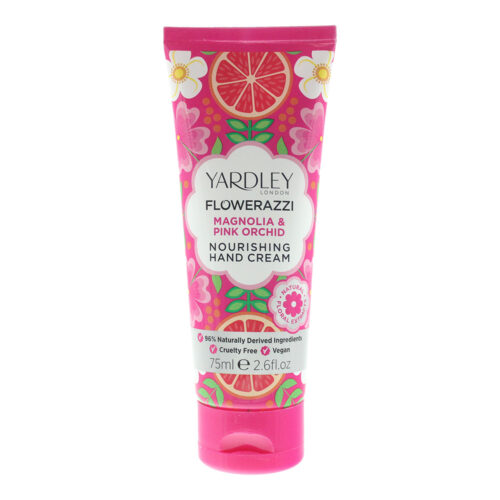 Yardley Flowerazzi Magnolia & Pink Orchid Handcrème 75ml
