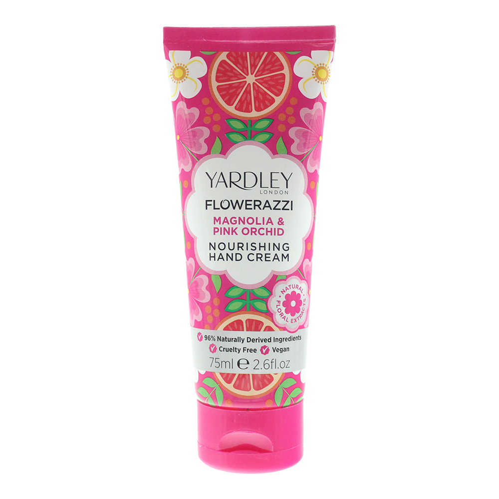 Yardley Flowerazzi Magnolia & Pink Orchid Handcrème 75ml