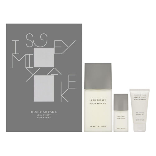Issey Miyake L'Eau d'Issey Pour Homme Geschenkset 125ml EDT + 50ml Douchegel + 15ml EDT