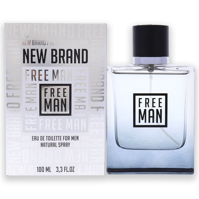 New Brand Free Man Eau de Toilette 100ml Spray
