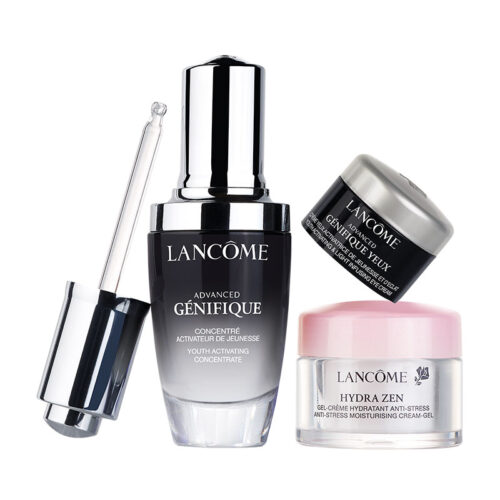 Lancôme Advanced Génifique & Hydra Zen Geschenkset 30ml Advanced Génifique Serum + 15ml Hydra Zen Gel-Cream + 5ml Advanced Génifique New Oogcrème