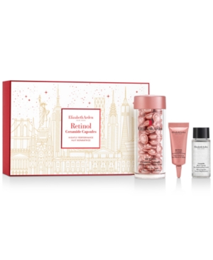 Elizabeth Arden Ceramide Geschenkset 60 Capsules Retinol Ceramide Serum + 10ml Ceramide Micro Capsules Essence + 5ml Retinol Ceramide Oogcrème
