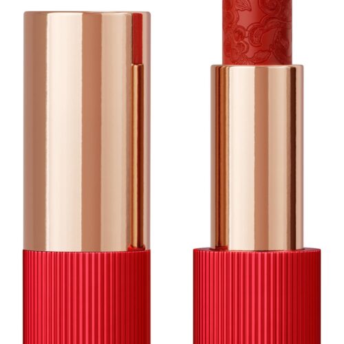 La Perla Matte Silk Lipstick - #104 - Tangelo Red - 3.5g