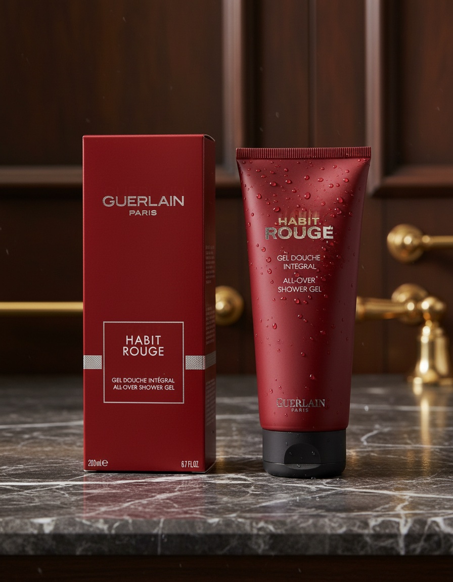 Guerlain HABIT ROUGE shower gel 200 ml