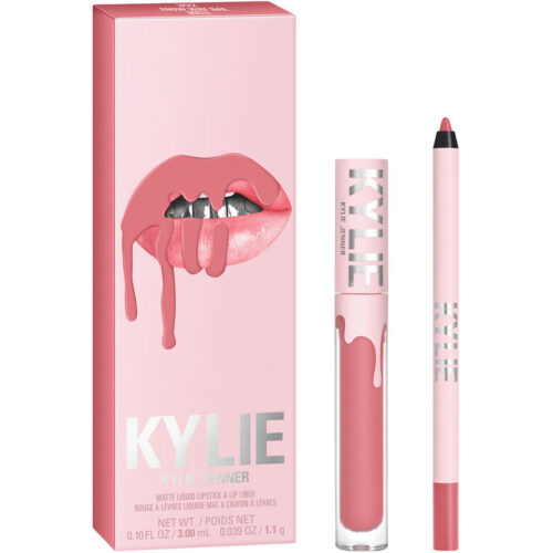 Kylie Cosmetics Matte Lip Kit 3ml Liquid Lipstick + 1.1g Lip Liner - Snow Way Bae
