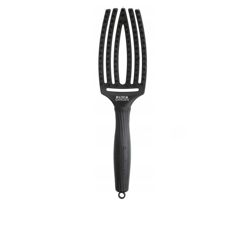 Olivia Garden FINGERBRUSH BOAR & NYLON FULL BLACK #M 1 u
