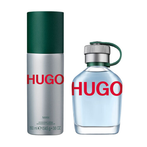 Hugo Boss Hugo Man Geschenkset 75ml EDT + 150 Deodorants Spray