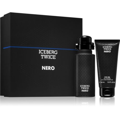 Iceberg Twice Nero Geschenkset 125ml EDT + 100ml Douchegel