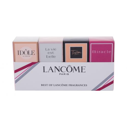 Lancôme Best of Lancôme Minuature Geschenkset 5ml EDP Idôle + 4ml EDP La Vie Est Belle + 7.5ml EDP Trésor + 5ml EDP Miracle