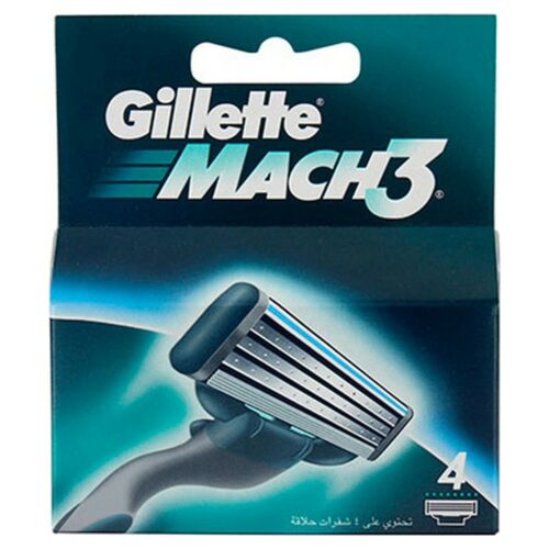 Reservescheermesje Gillette (4 Stuks) (4 uds)