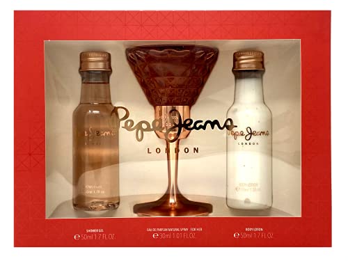 Pepe Jeans For Her Geschenkset 30ml EDP + 50ml Body Lotion + 50ml Douchegel