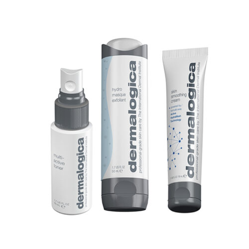 Dermalogica Our Hydration Heroes Geschenkset 50ml Hydro Masque Exfoliant + 50ml Multi-Active Toner + 50ml Skin Smoothing Cream