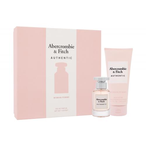 Abercrombie & Fitch Authentic Woman Geschenkset 50ml EDP + 200ml Body Lotion