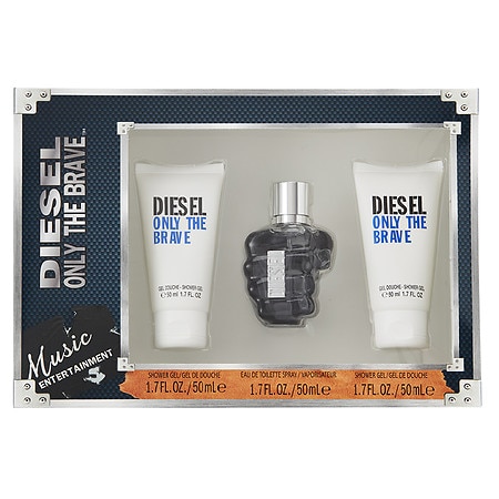 Diesel Only The Brave Geschenkset 50ml EDT + 2 x 50ml Douchegel